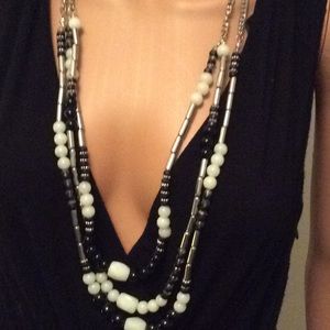 Bead three strand Necklace